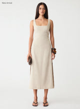 Etch Dress - Sand