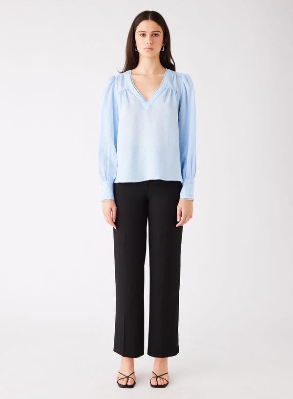 Josephine Blouse-Sky