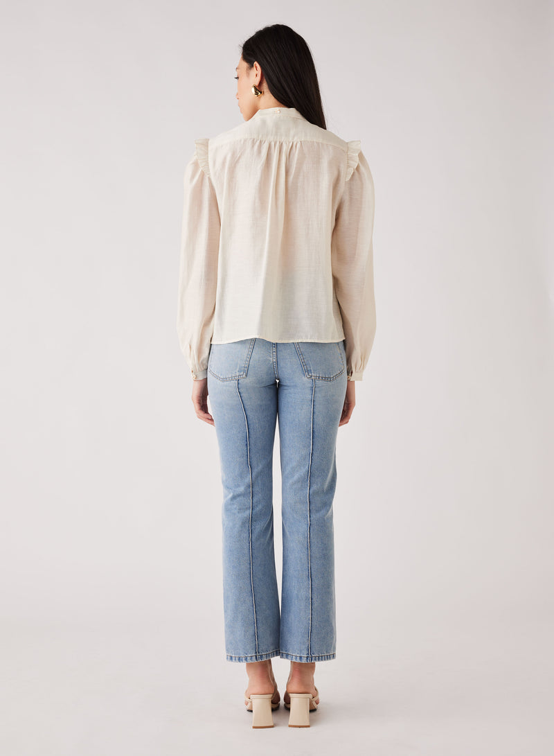 Poet Blouse - Cream