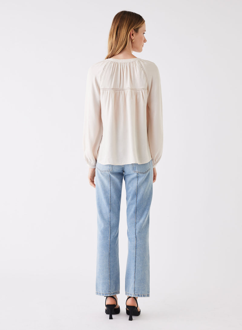 Compass Blouse - Creme