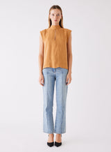 Compass Top - Mustard