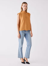 Compass Top - Mustard