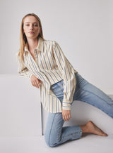 Atlas Shirt - Mustard Stripe