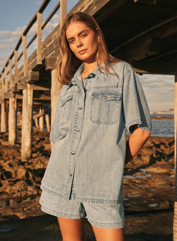 Seaside Denim Shirt