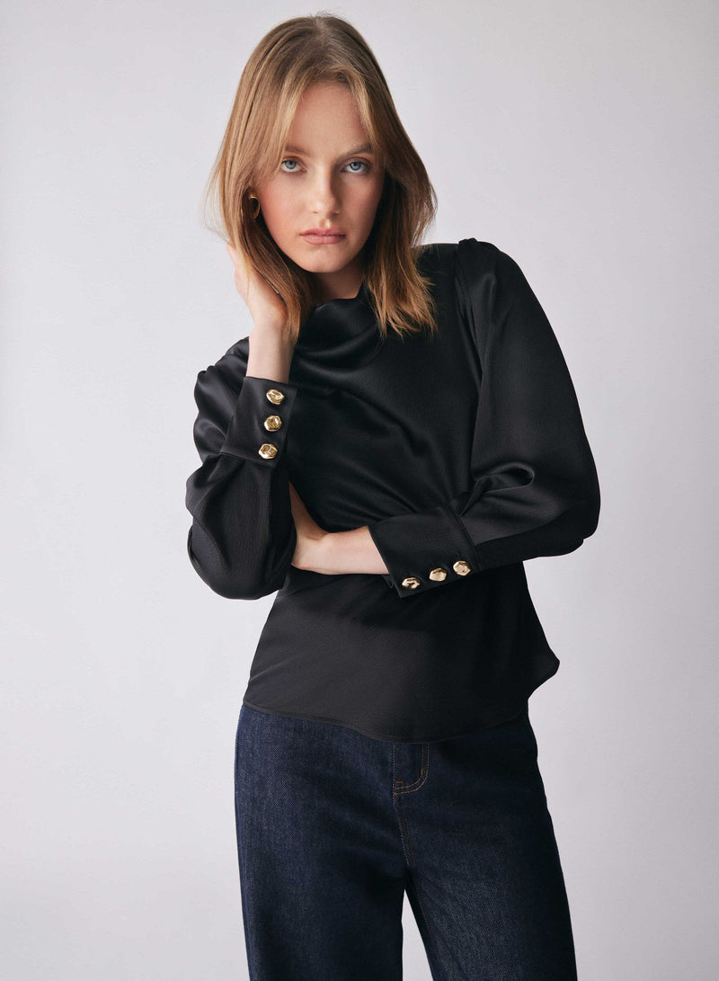 Satellite Blouse - Black