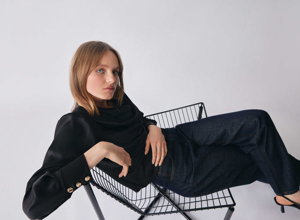 Satellite Blouse - Black