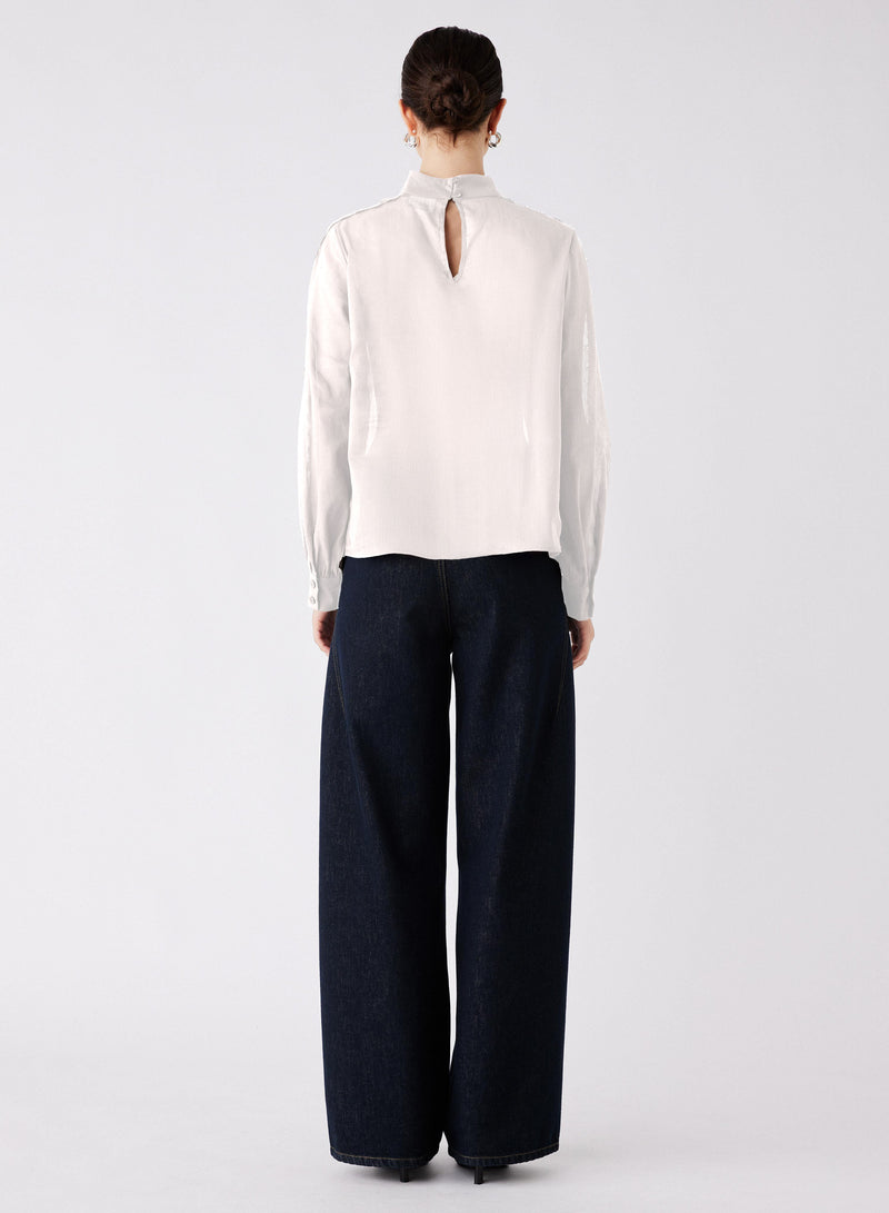 Capture Blouse - Ivory