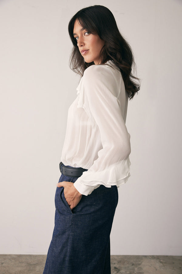Bloom Ruffle Shirt