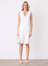 Marseille Short - White