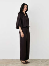 Mercer Bomber Jacket - Dark Chocolate