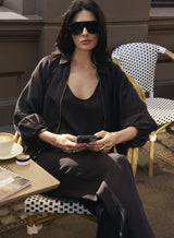 Mercer Bomber Jacket - Dark Chocolate