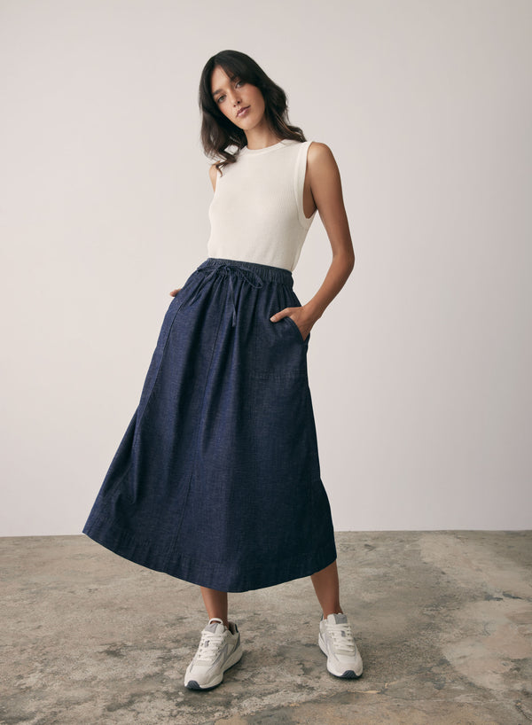 Revival Denim Skirt