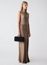 Concourse Maxi Skirt - Truffle