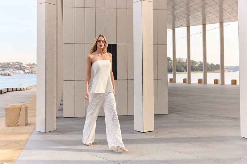 Marseille Bandeau - White