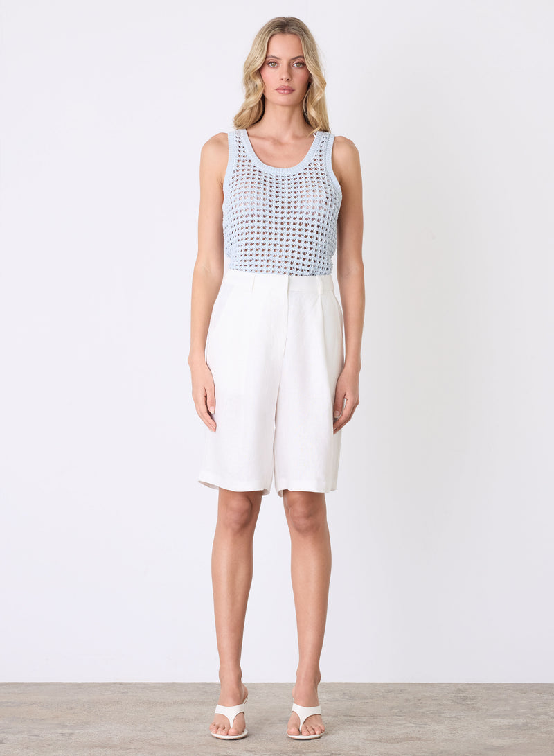 Marseille Short - White