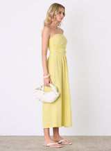 Popsicle Bandeau Dress - Citrus