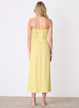 Popsicle Bandeau Dress - Citrus