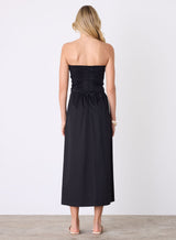 Popsicle Bandeau Dress - Black