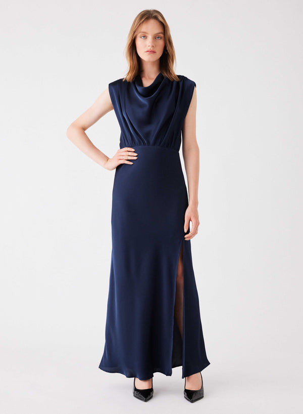 Mercury Dress - Dark Ink