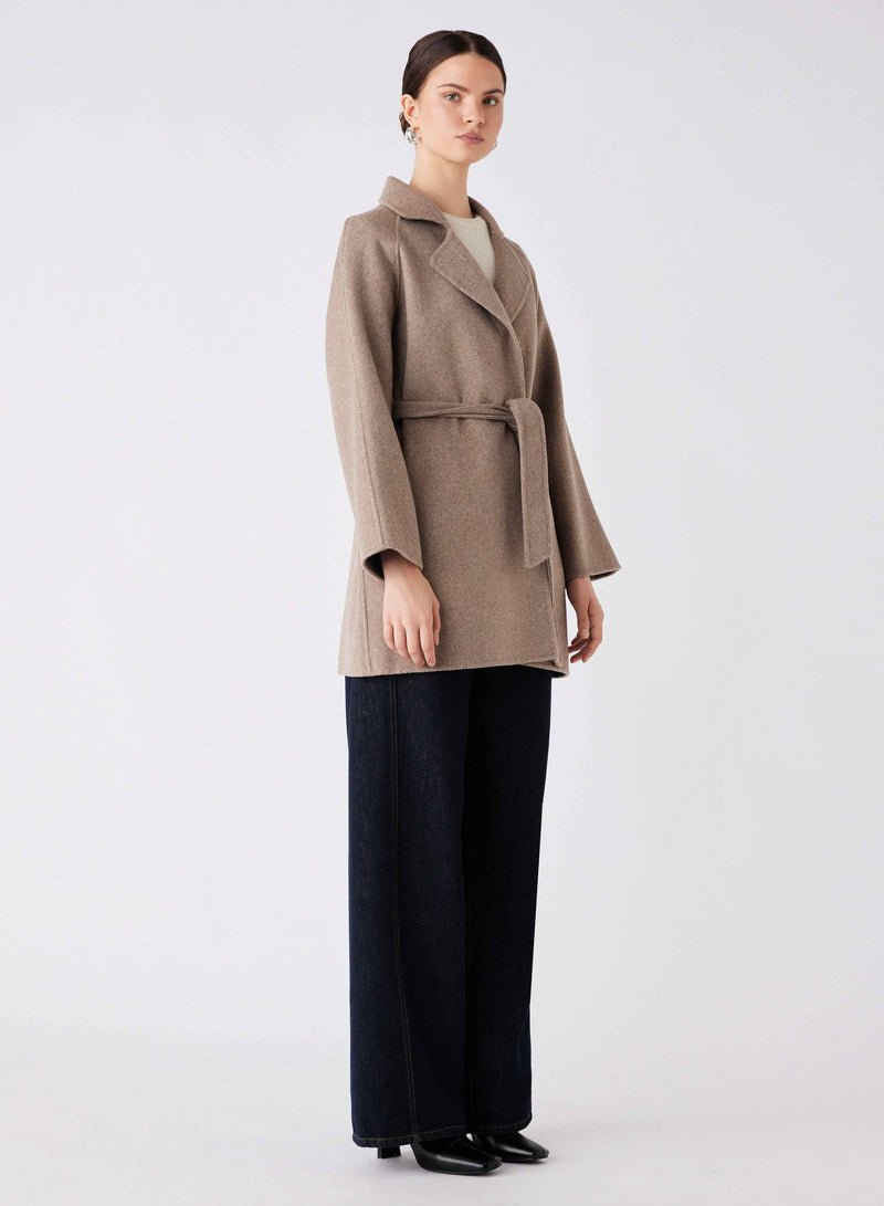 Adele Double Faced Wool Coat
