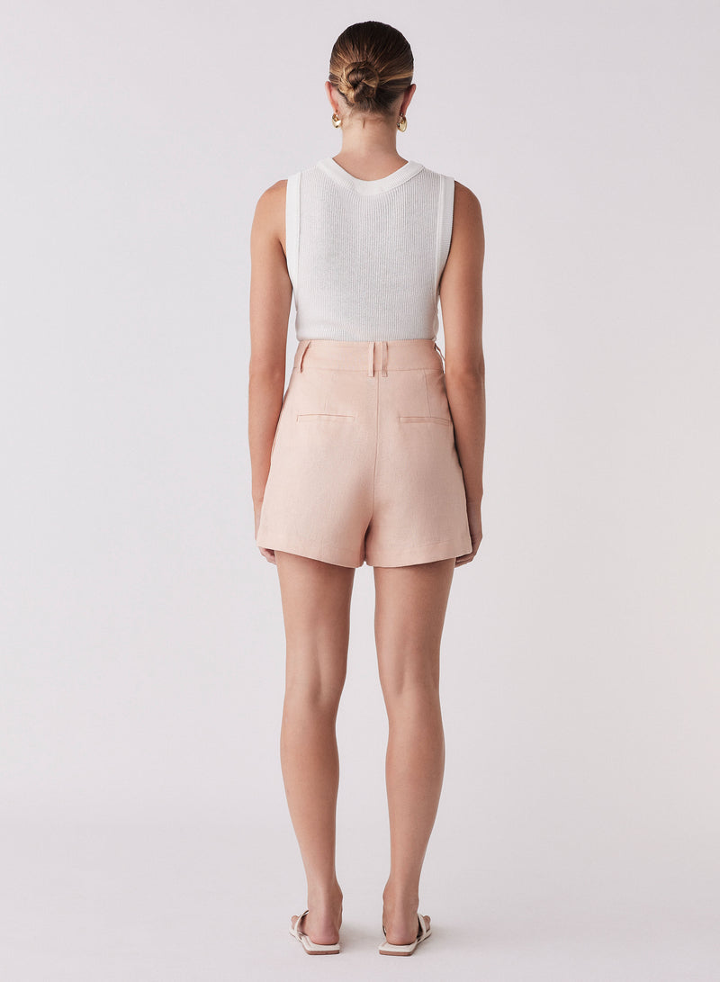 Portsea Short - Peach