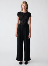 Reunion Lace Top - Black