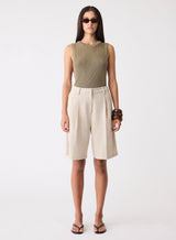Etch Bermuda Short - Sand