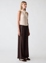 Staycation Pant - Choc