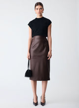 Forme Skirt - Chocolate