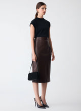 Forme Skirt - Chocolate