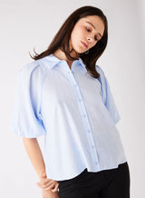 Fuse Blouse - Light Blue