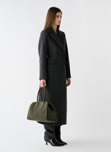 Reference Tailored Coat - Charcoal
