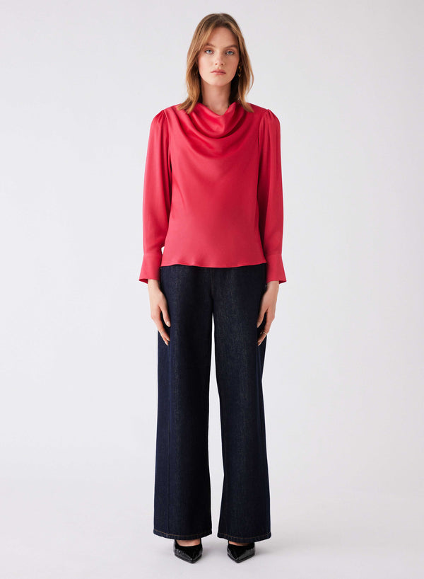 Satellite Blouse - Hot Pink