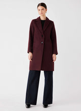 Venice Coat - Wine