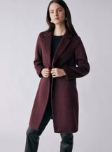 Venice Coat - Wine