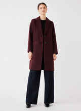 Venice Coat - Wine