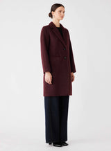 Venice Coat - Wine