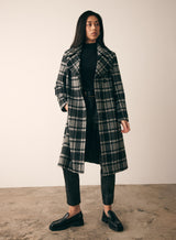 Concrete Coat - Black/Check