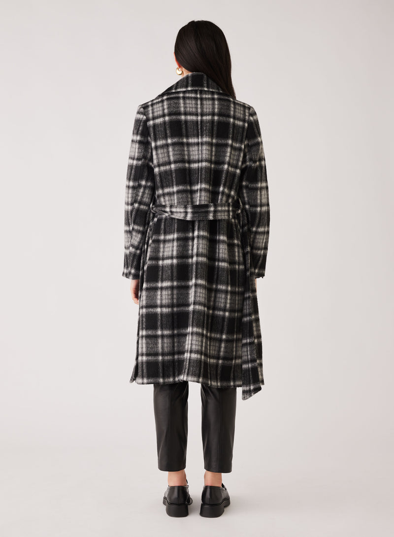 Concrete Coat - Black/Check