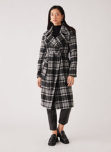 Concrete Coat - Black/Check