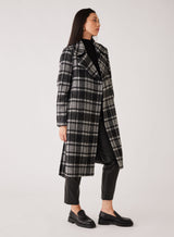 Concrete Coat - Black/Check