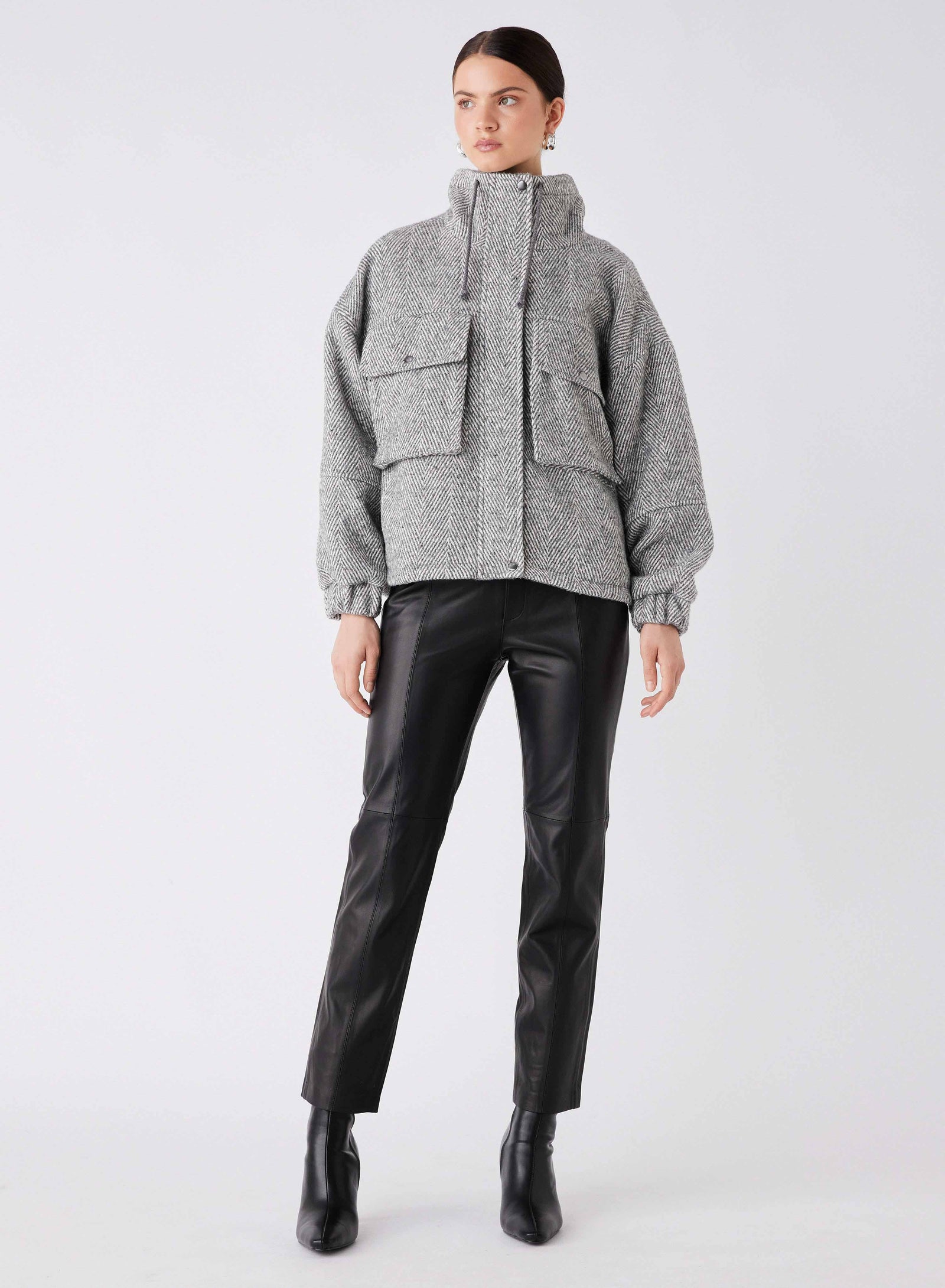 ジャケット・アウター marmors shaggy double tailored jacket Regenerated Tailoring Boxy Jacket • Marine Serre