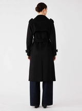 Virtual Trench Coat - Black