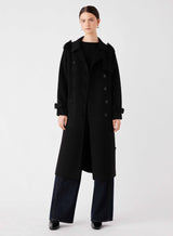 Virtual Trench Coat - Black