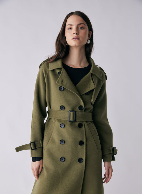 Virtual Trench Coat - Khaki