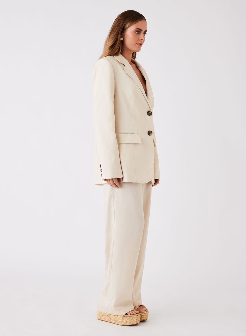 Echo Blazer - Cream