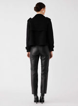 Virtual Cropped Trench - Black