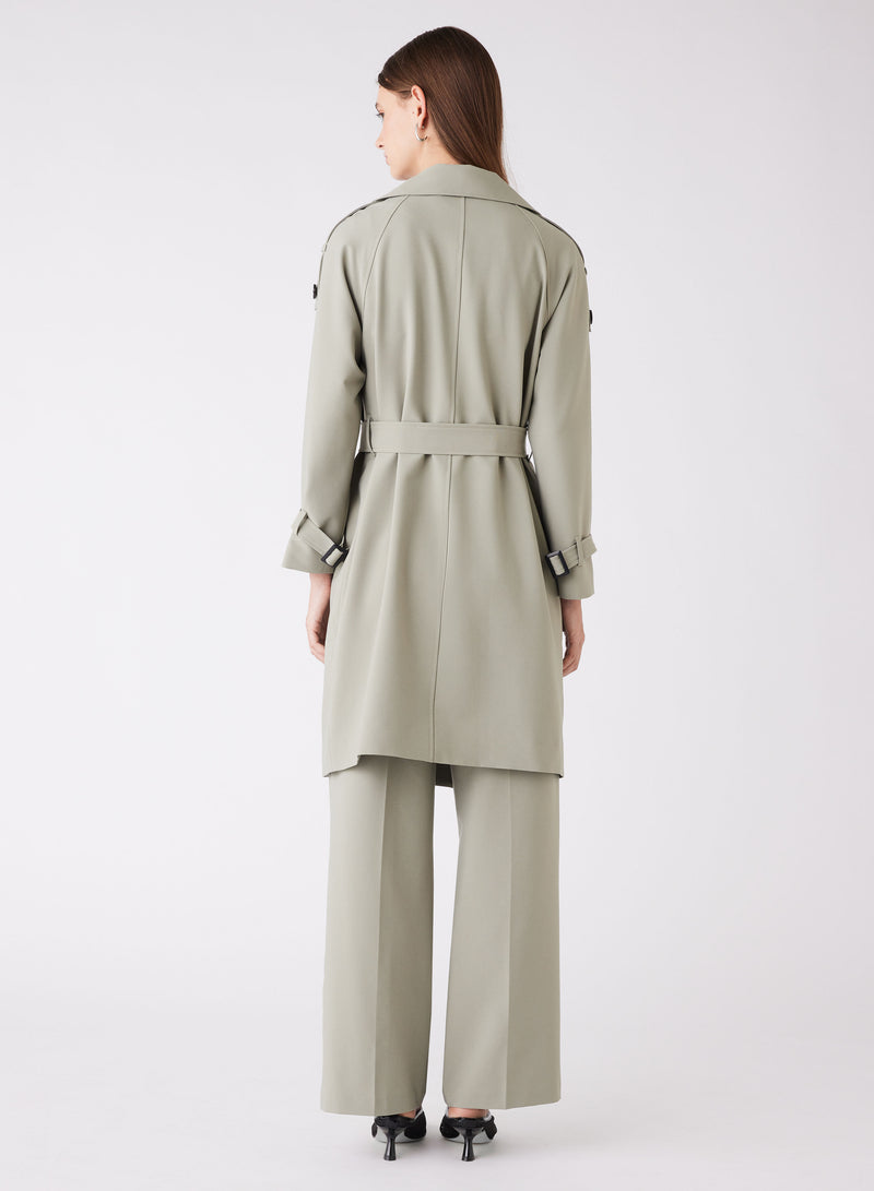 Chicago Trench Coat - Light Khaki