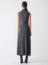 Layout Dress - Charcoal