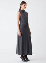 Layout Dress - Charcoal